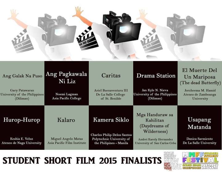 MMFF Summer Student Finalists