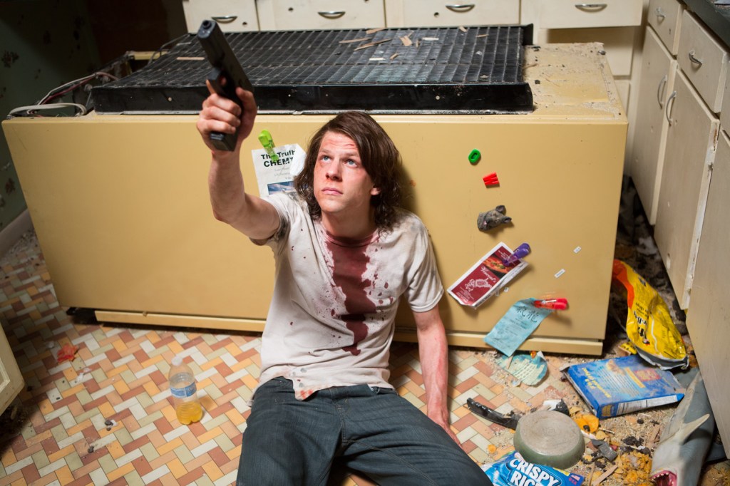Jesse Eisenberg plays stone assassin in ‘American Ultra’