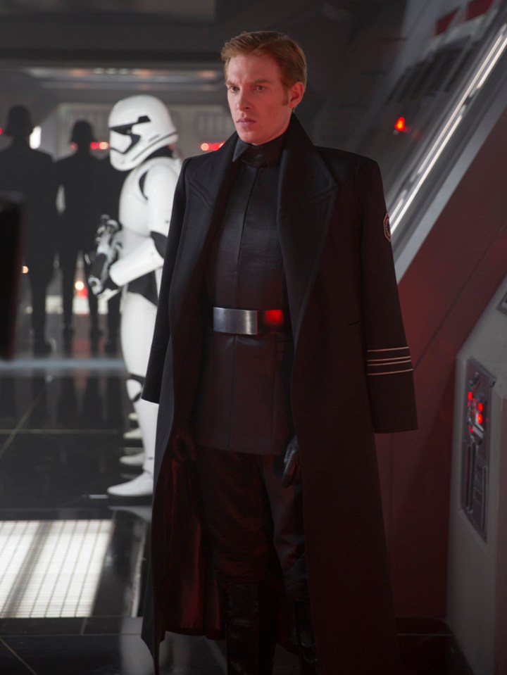 Star Wars: The Force Awakens. General Hux (Domhnall Gleeson).