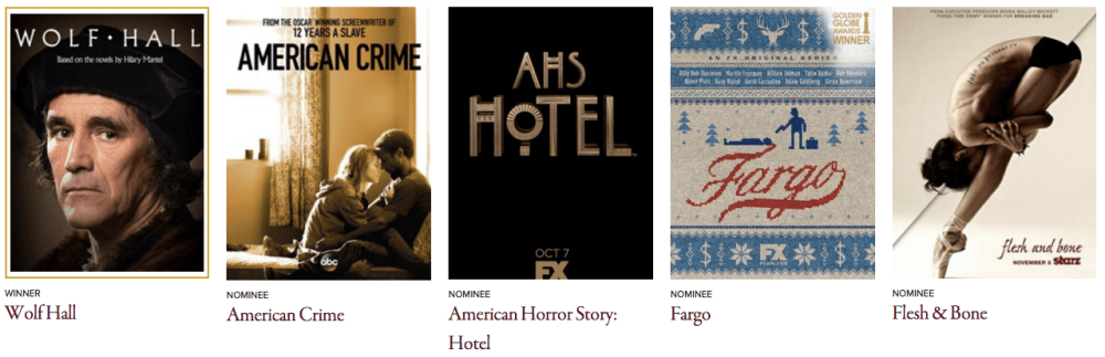Golden Globe Awards 2016 Best Television Limited Series or Motion Picture Made for Television