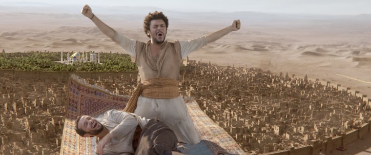 kev adams in THE NEW ADVENTURES OF ALADDIN