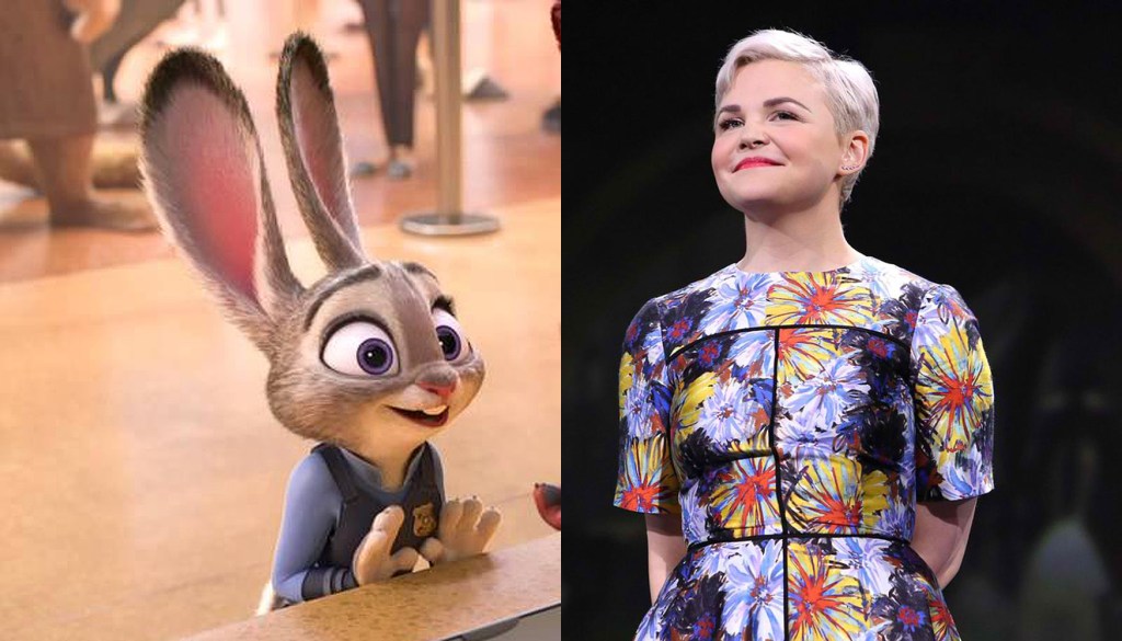 Ginnifer Goodwin lends voice to rookie rabbit officer in ‘Zootopia’