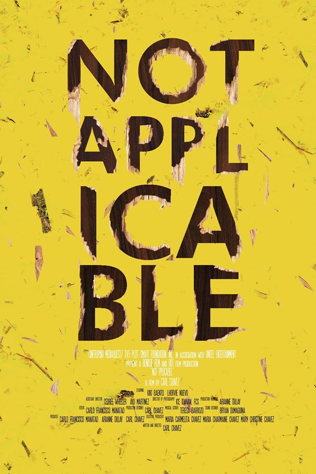 cinefilipino 2016 not applicable poster