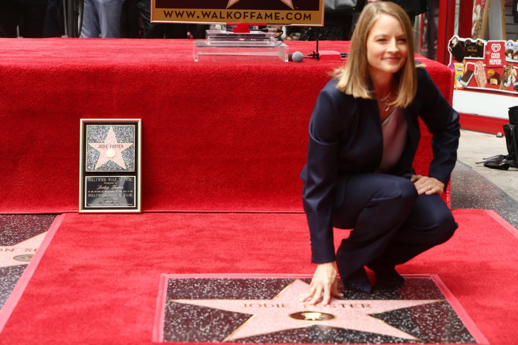 ‘Money Monster’ director Jodie Foster finally gets star on Hollywood Walk of&nbsp;Fame