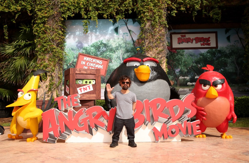 Peter Dinklage towers as The Mighty Eagle in ‘The Angry Birds&nbsp;Movie’