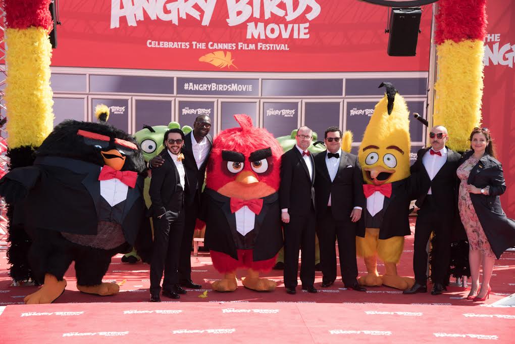 WATCH: ‘The Angry Birds Movie’ cast salutes Cannes&nbsp;filmfest