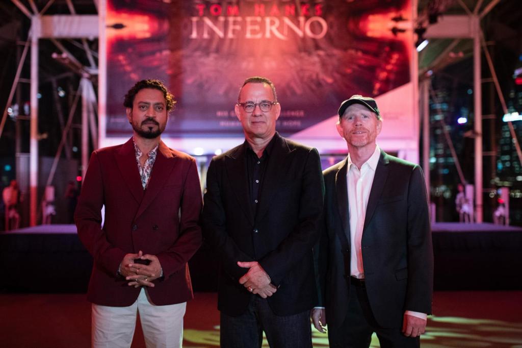 Tom Hanks, Irrfan Khan, Ron Howard grace ‘Inferno’ red carpet event in Singapore