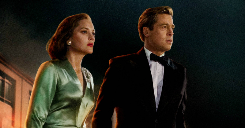 ‘Allied’ poster has Brad Pitt, Marion Cotillard up in&nbsp;arms