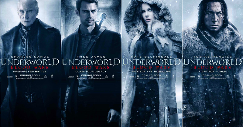 ‘Underworld: Blood Wars’ characters prepare for battle in solo&nbsp;posters