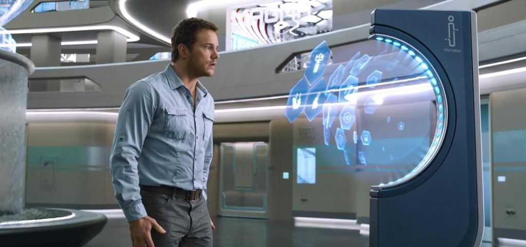 Chris Pratt plays different kind of galactic guardian in ‘Passengers’