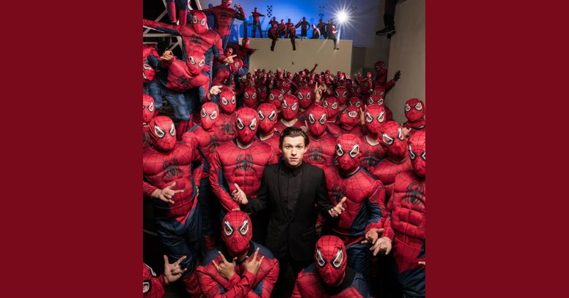 An army of Spider-Men invades ‘Spider-Man: Homecoming’ trailer launch