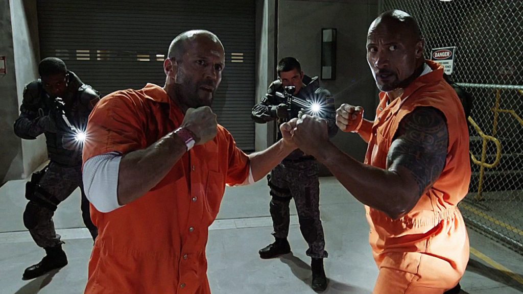 Dwayne Johnson takes on Jason Statham in ‘Fast & Furious 8’