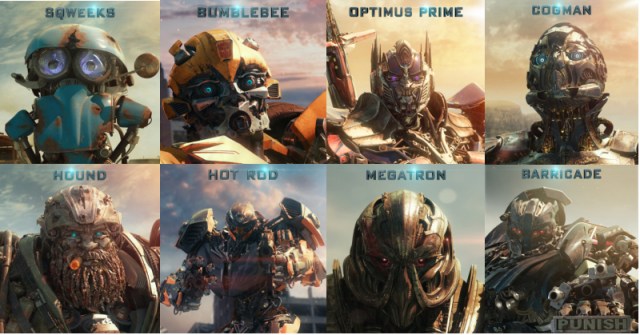Transformers 4 Robot Characters List