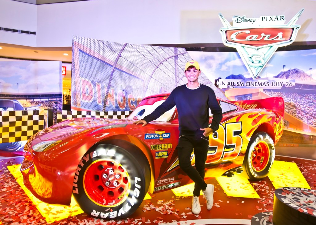 Life-sized Lightning McQueen model from ‘Cars 3’ now on display at SM North EDSA