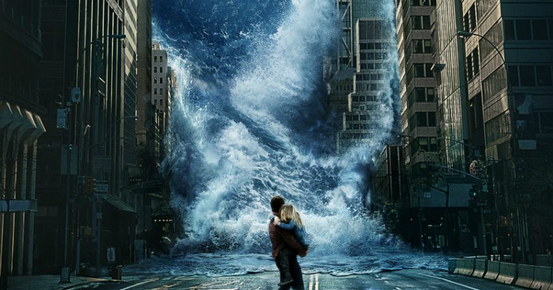 Tsunami looms in first ‘Geostorm’ poster