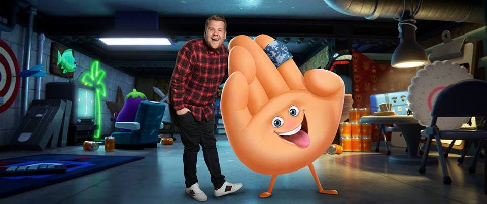 James Corden lends voice to Hi-5 in ‘The Emoji Movie’