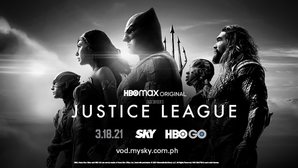 ‘Zack Snyder’s Justice League’ to premiere in PH on HBO GO via Sky on March&nbsp;18