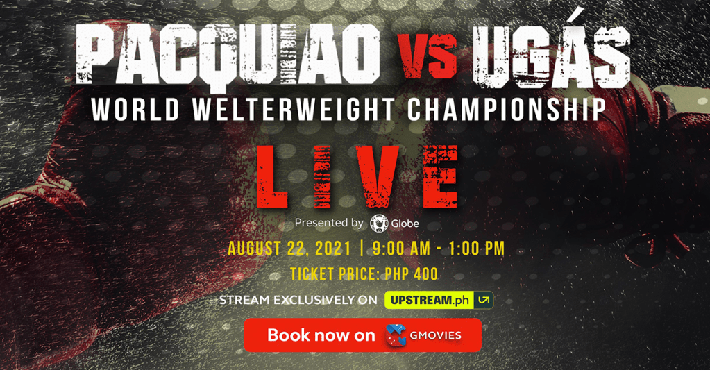How to watch ‘Pacquiao vs Ugás’: Upstream offers cheapest&nbsp;rate