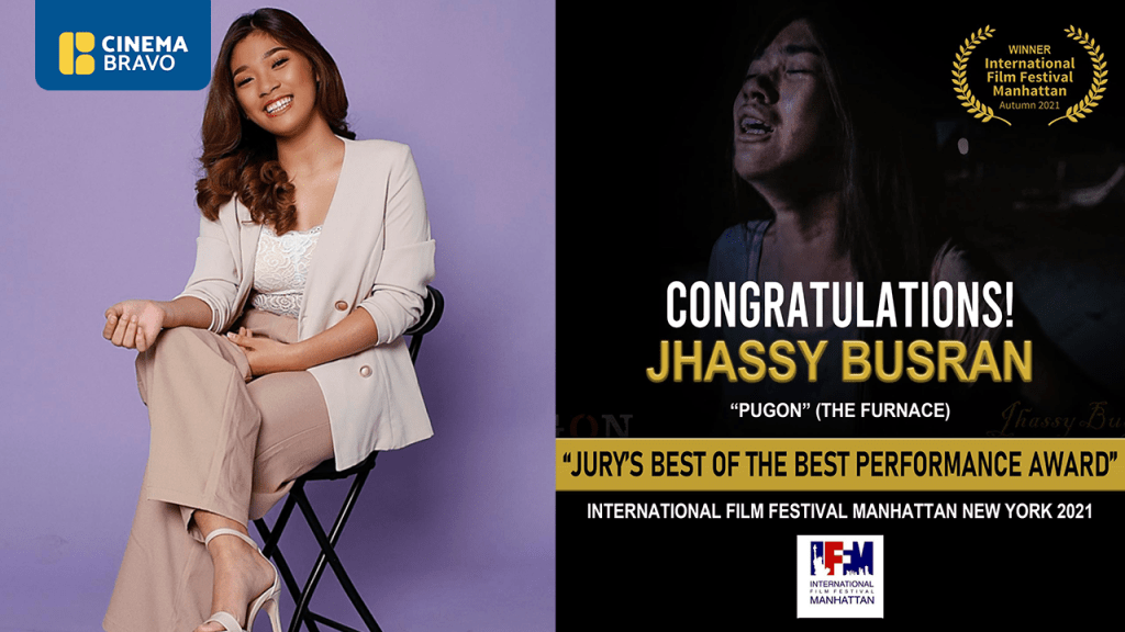 Jhassy Busran, 15, wins first acting award via ‘Pugon’