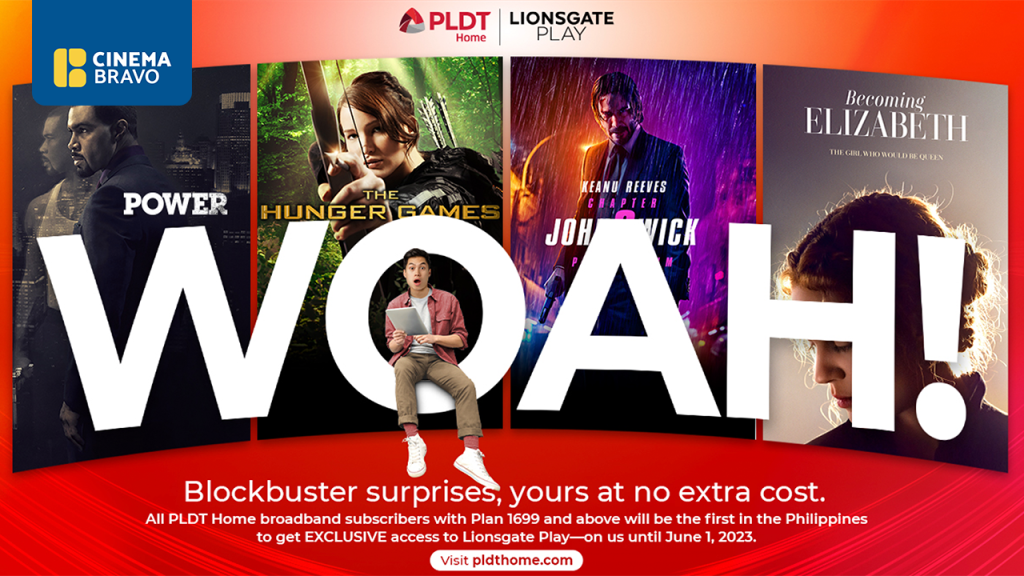 PLDT Home partners with new streaming platform Lionsgate&nbsp;Play