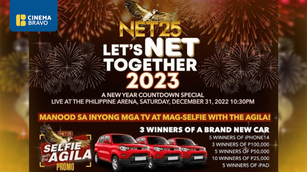 Win big prizes at NET25’s New Year Countdown Special