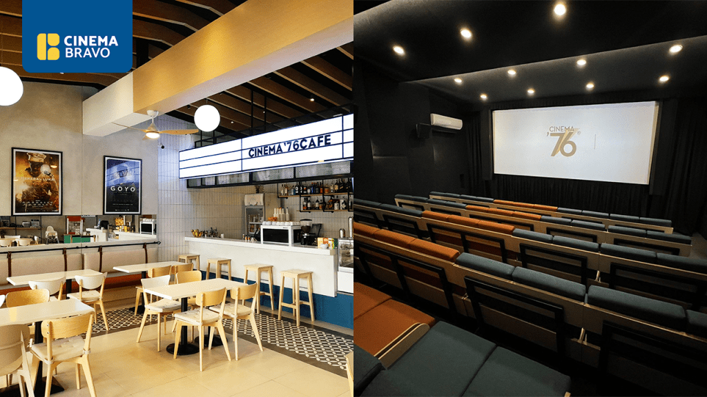 Cinema ’76 Café opens in Tomas Morato with movie theater, good&nbsp;food