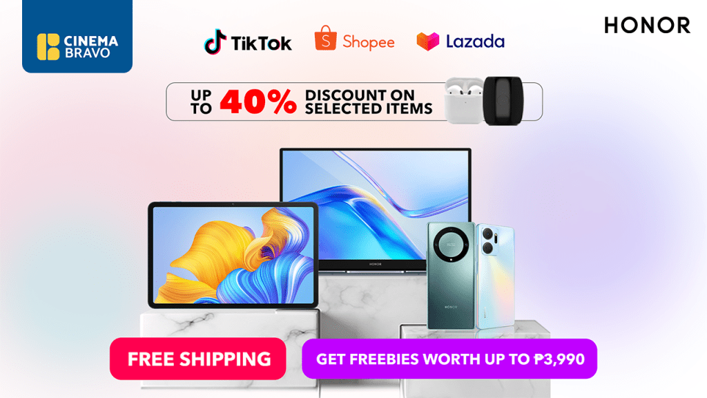 HONOR offers up to 40% off at 3.3 Mega Sale on Lazada, Shopee,&nbsp;TikTok