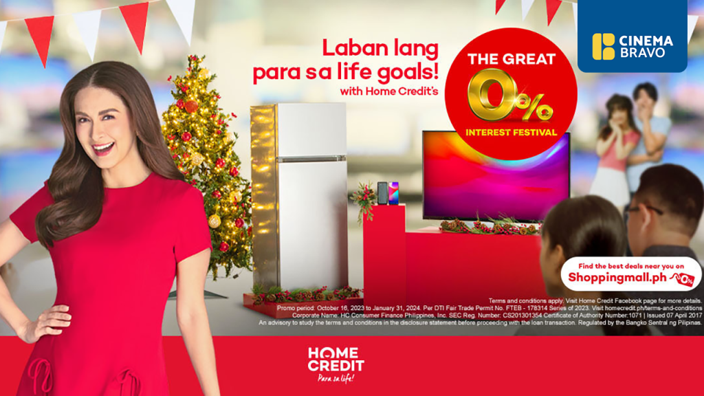 Home Credit spreads holiday cheer with Marian Rivera, offering 0%&nbsp;deals