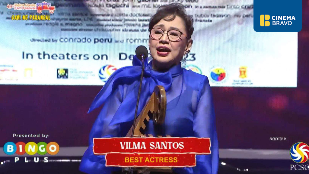 Vilma Santos bags MMFF Best Actress award for ‘When I Met You in&nbsp;Tokyo’
