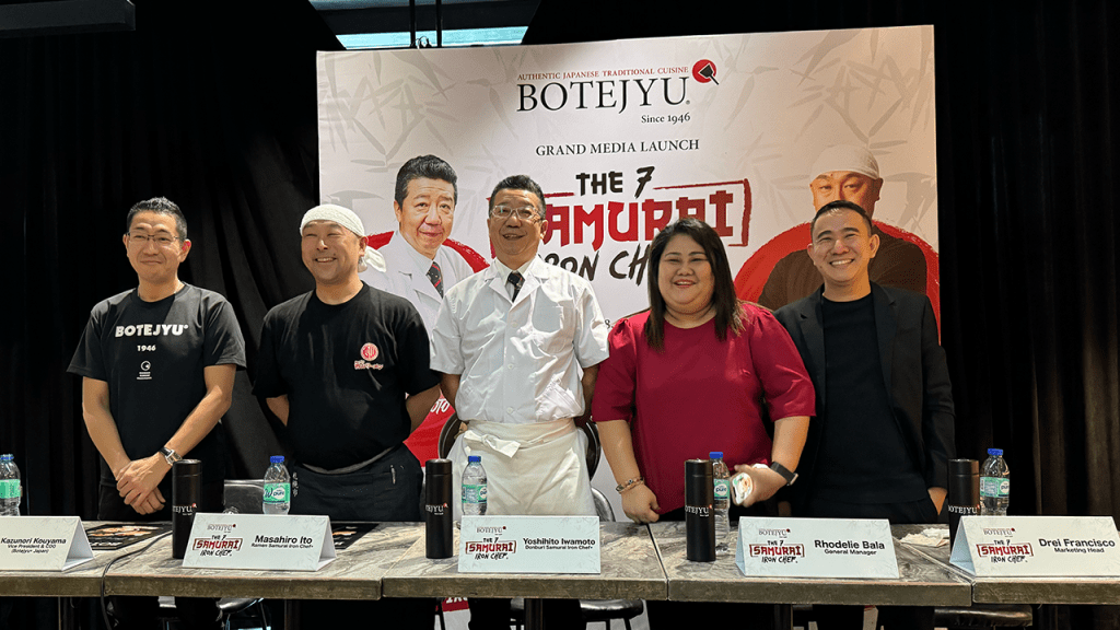 Botejyu collabs with 7 Samurai Iron Chefs for elevated Japanese dining