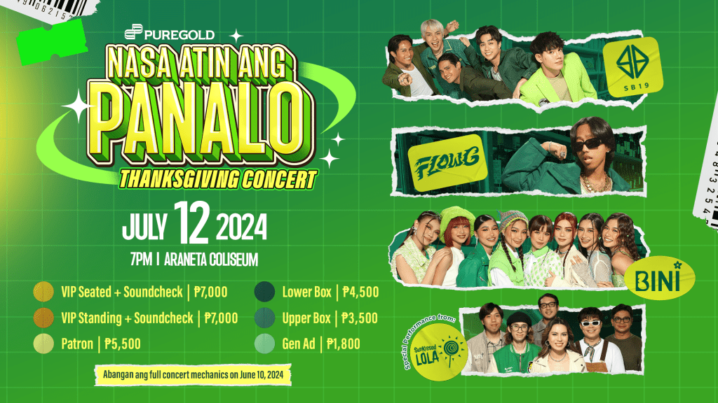 Puregold’s ‘Nasa Atin ang Panalo’ concert features SB19, Bini, SunKissed Lola, Flow&nbsp;G