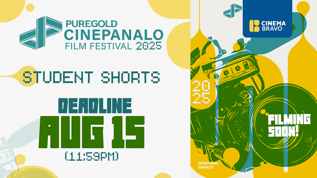 CinePanalo sets deadline for student shorts on Aug. 15