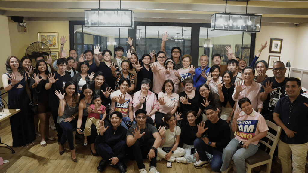 Artists for Leni endorse Bam Aquino’s senatorial campaign