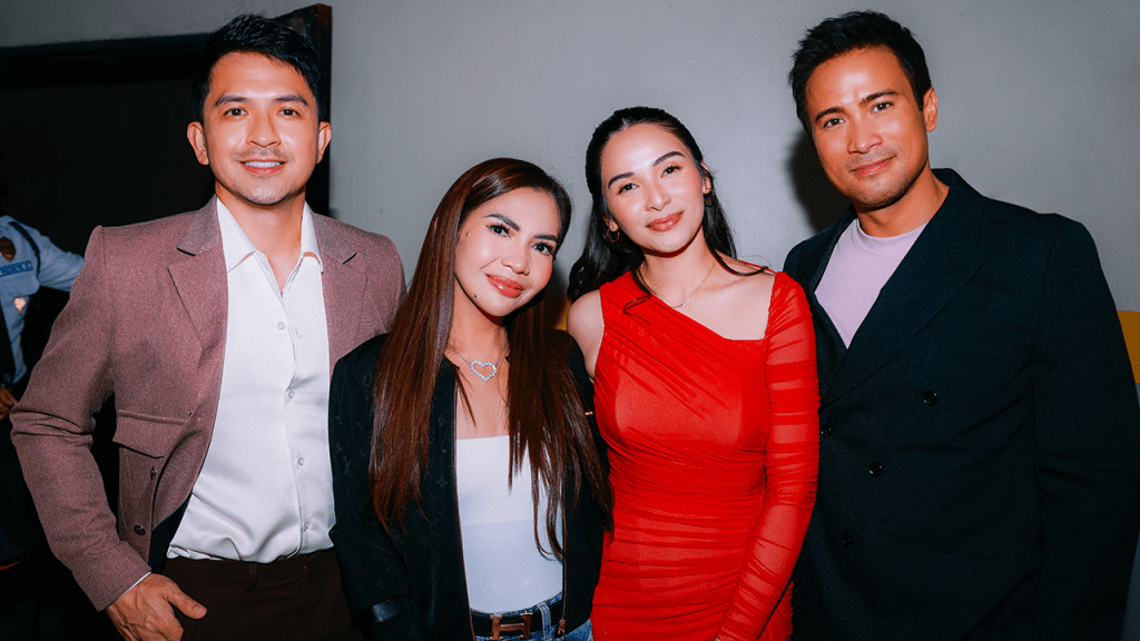 Rhea Tan all praises for ‘Everything About My Wife’ stars Jennylyn Mercado, Dennis Trillo, Sam Milby at&nbsp;premiere