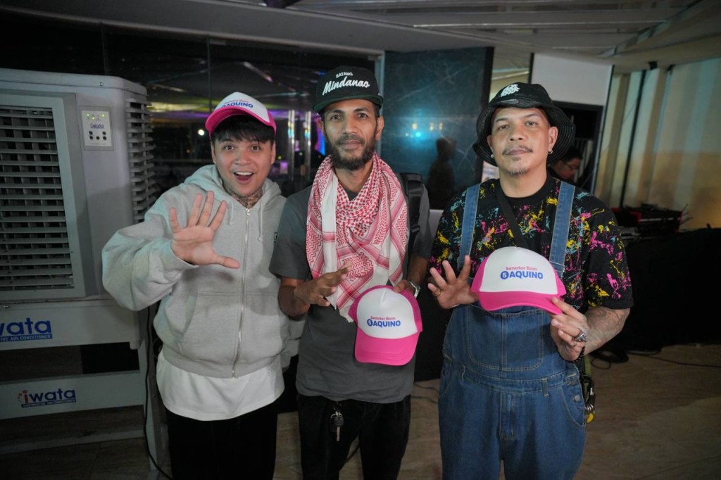 Pio Balbuena trades ‘Tambay’ cap for Bam Aquino hat in show of support