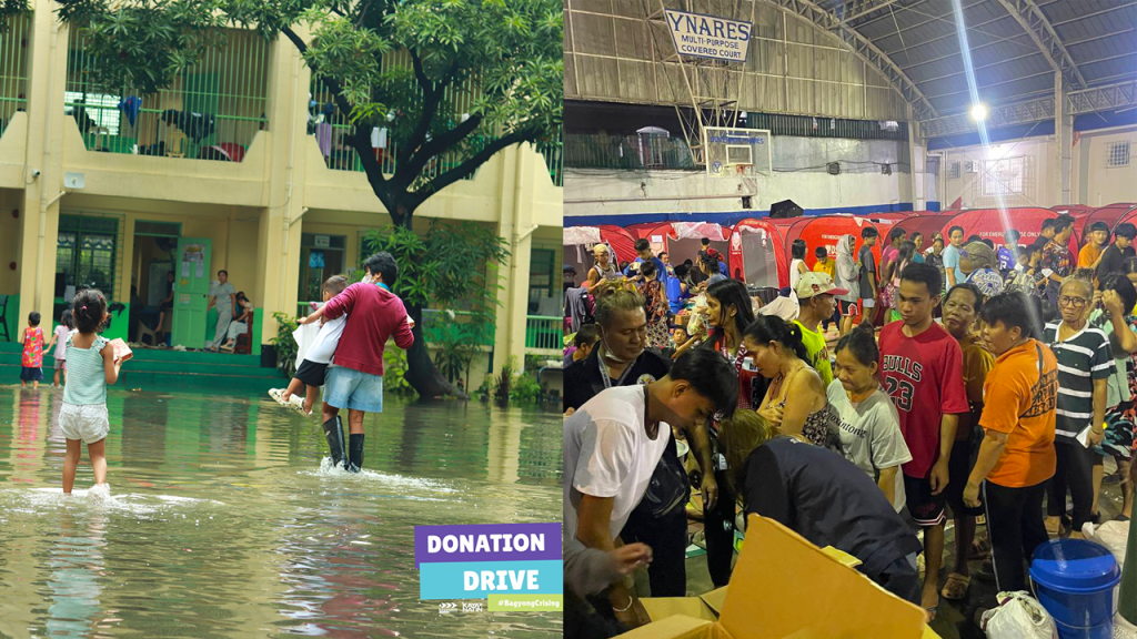 Bam Aquino, youth groups set up soup kitchens for flood&nbsp;victims