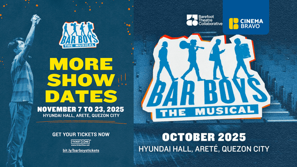 ‘Bar Boys: The Musical’ adds more show dates, extended until Nov.&nbsp;23