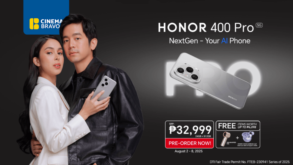 HONOR 400 Pro 5G launches in PH with ₱32,999 SRP