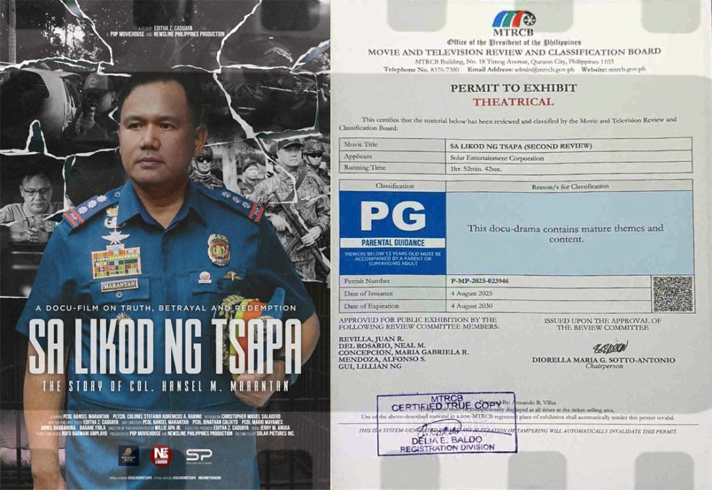 MTRCB rates ‘Sa Likod ng Tsapa’ PG; Marantan docu-film to hit theaters Aug 13