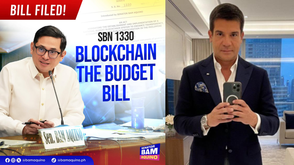 Edu Manzano backs Bam Aquino’s ‘Blockchain the Budget&nbsp;Bill’