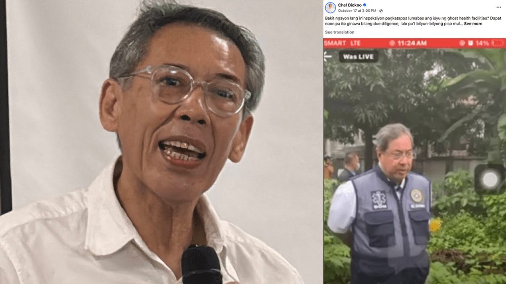 Chel Diokno slams DOH over late inspection of non-operational Super Health Centers