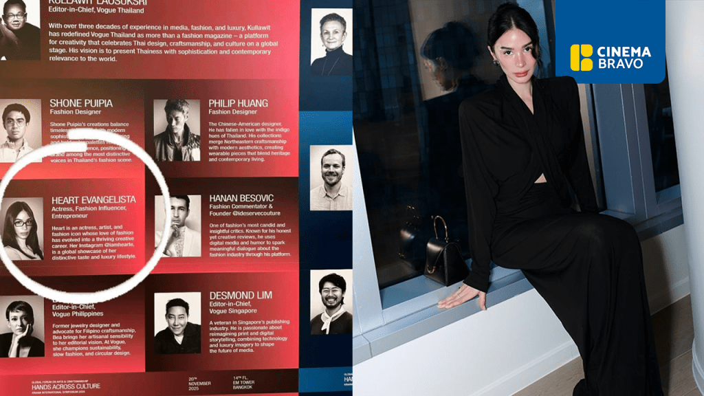 Heart Evangelista joins global fashion leaders as guest speaker in Thailand