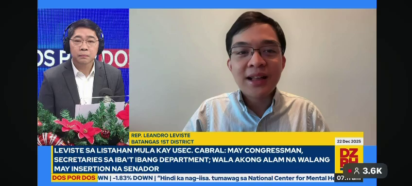 Leviste admits mother Sen. Loren Legarda has “less than ₱1-B”&nbsp;insertions