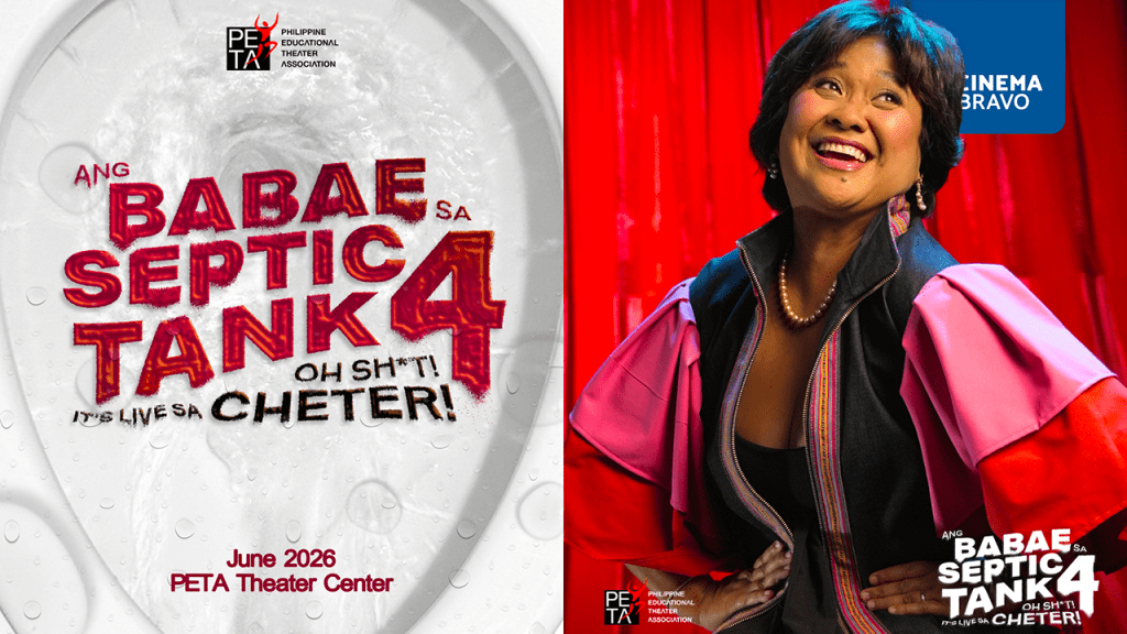 Eugene Domingo returns to ‘cheter’ via PETA’s ‘Ang Babae sa Septic Tank 4’
