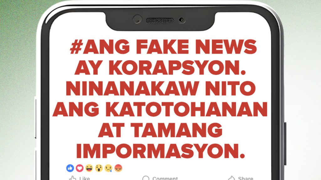 Rep. Toby Tiangco slams fake news peddlers, urges fight vs disinformation