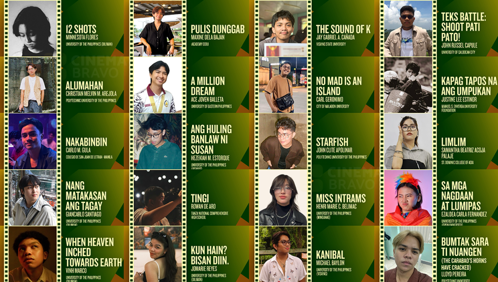 LIST: Top 20 Student Shorts finalists of Puregold CinePanalo 2026