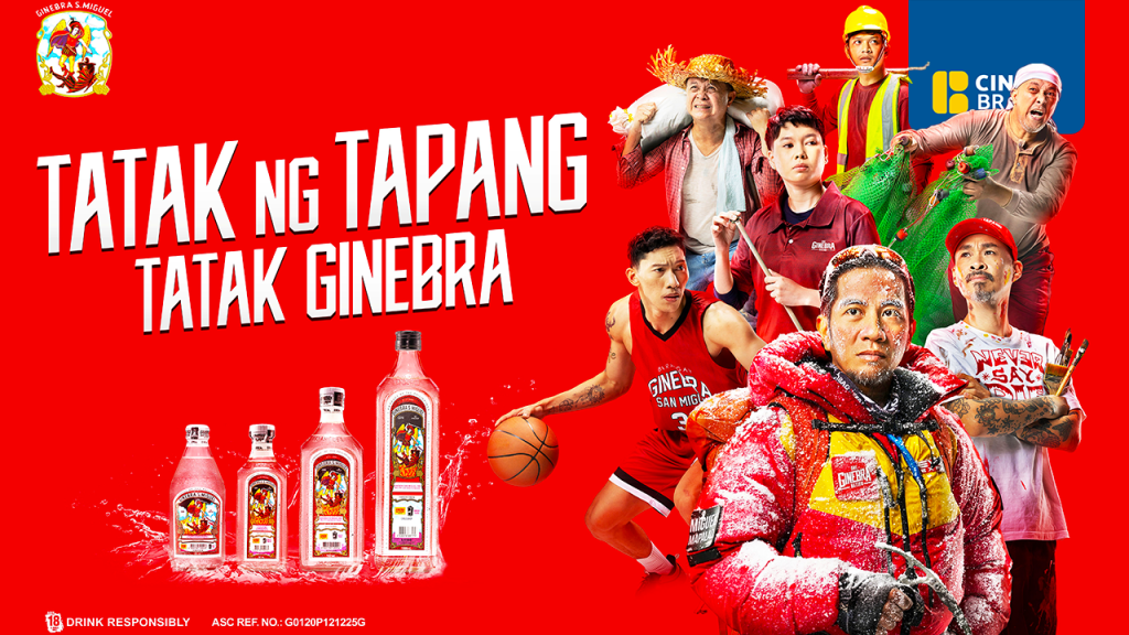Real-life courage shines in new ‘Tatak ng Tapang, Tatak Ginebra’&nbsp;campaign
