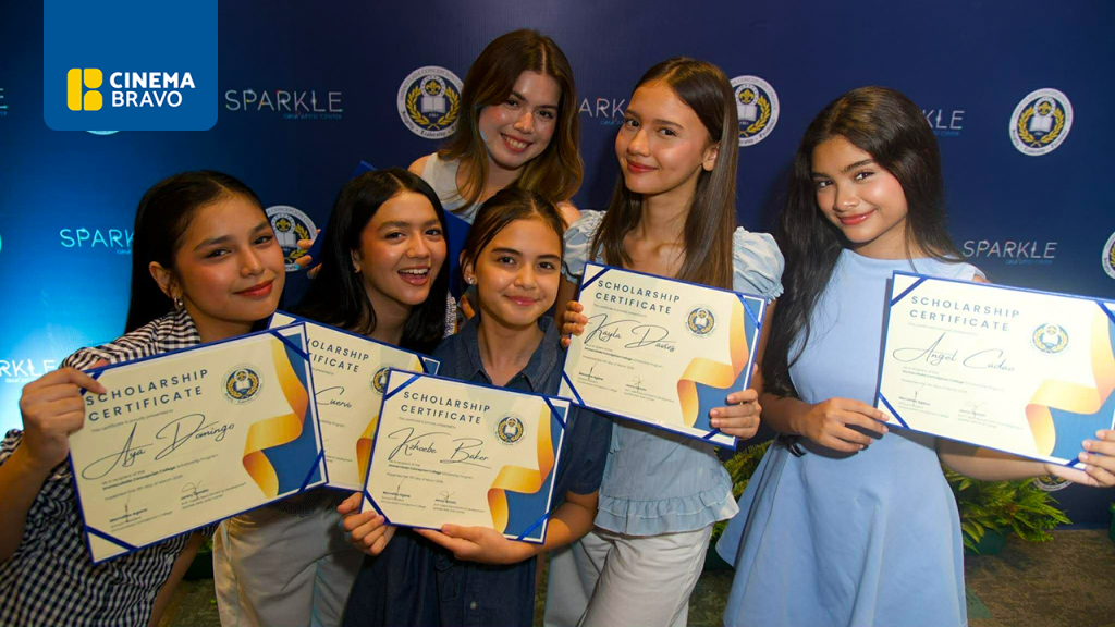 Sparkle stars receive scholarships from Immaculada Concepcion&nbsp;College