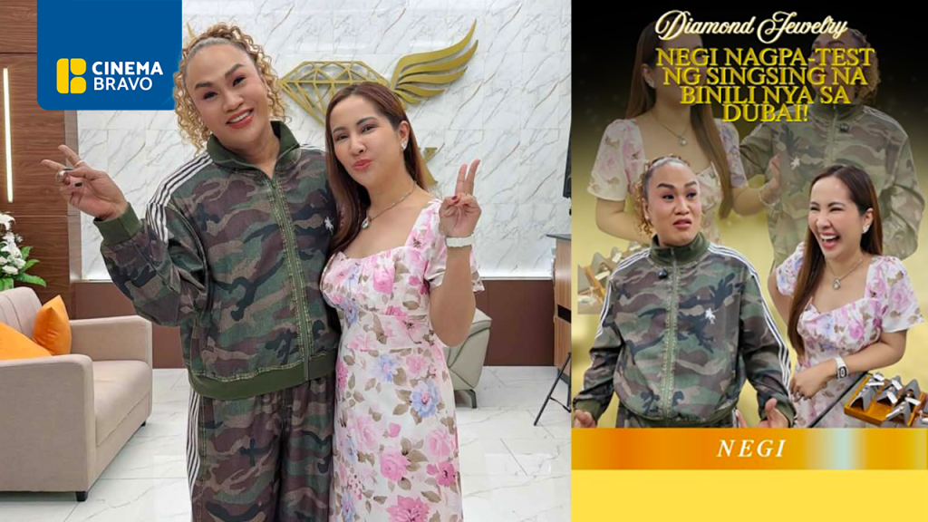 Negi’s ₱400k ‘fake’ ring? Comedian sets record straight after Maddox Jewelry&nbsp;visit