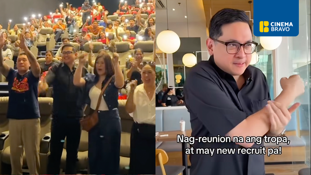 Batang 90s Bam Aquino attends ‘Home Along Da Riles: Da Reunion’ special&nbsp;screening